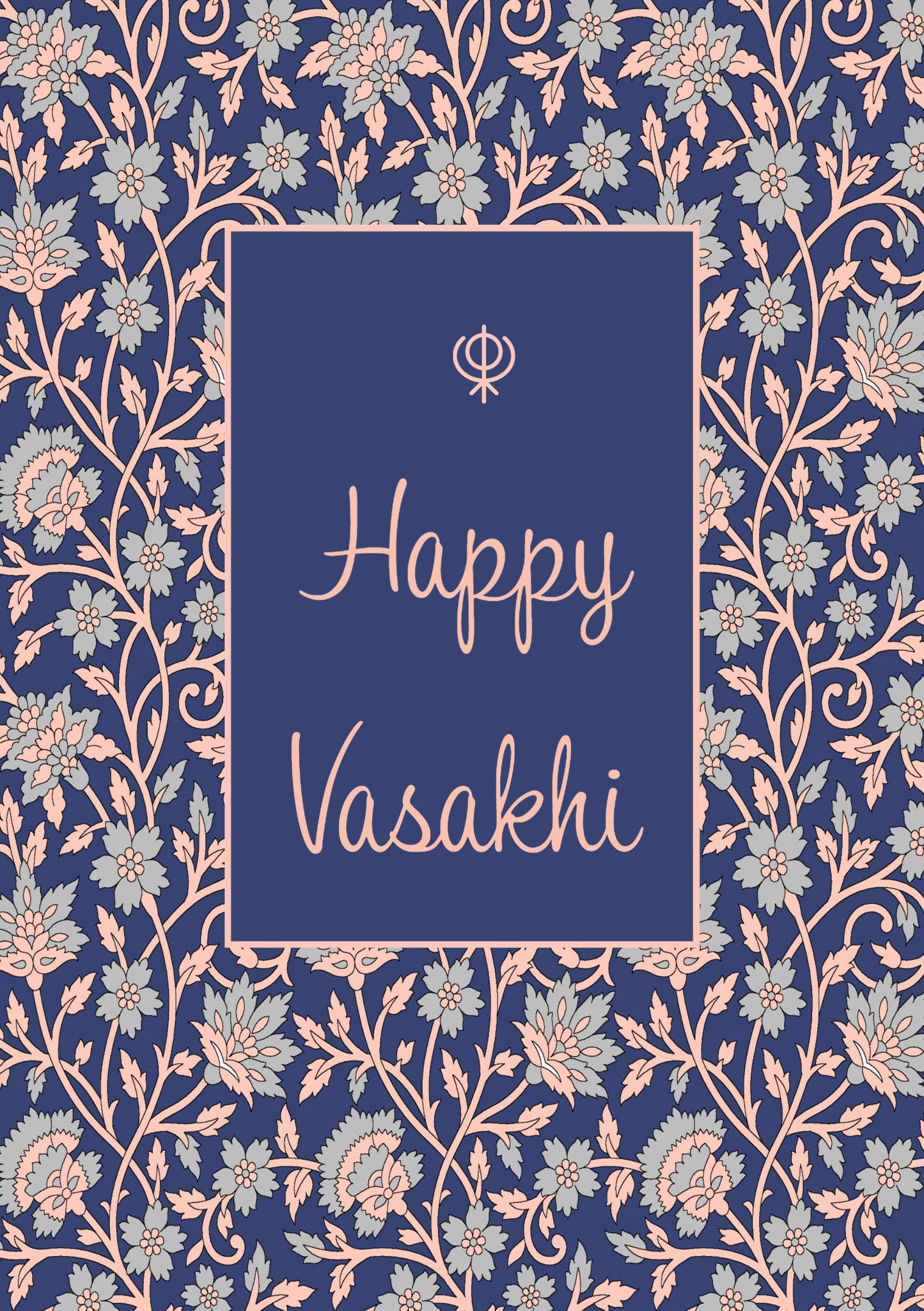 An Elegant Happy Vasakhi Card