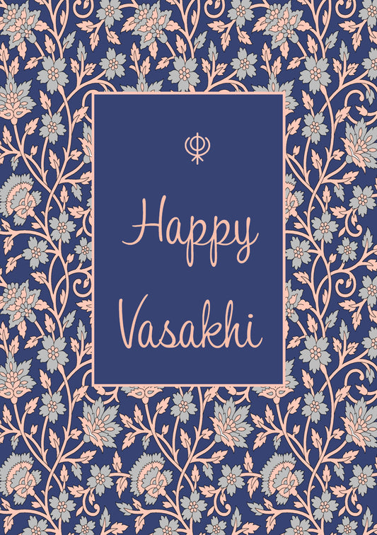 An Elegant Happy Vasakhi Card